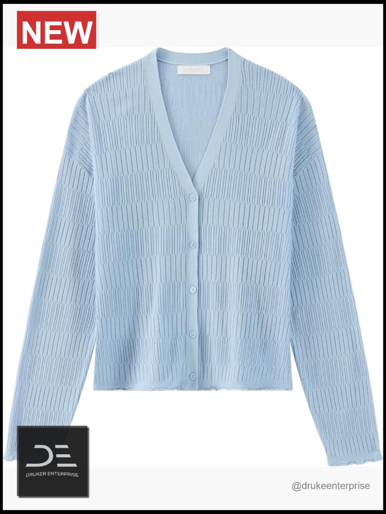 Lightweight Silk Blend Cropped V-Neck Cardigan For Dresses